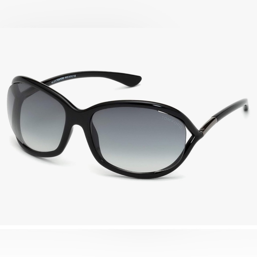 Tom Ford Jennifer Square Sunglasses (FT0008) in black